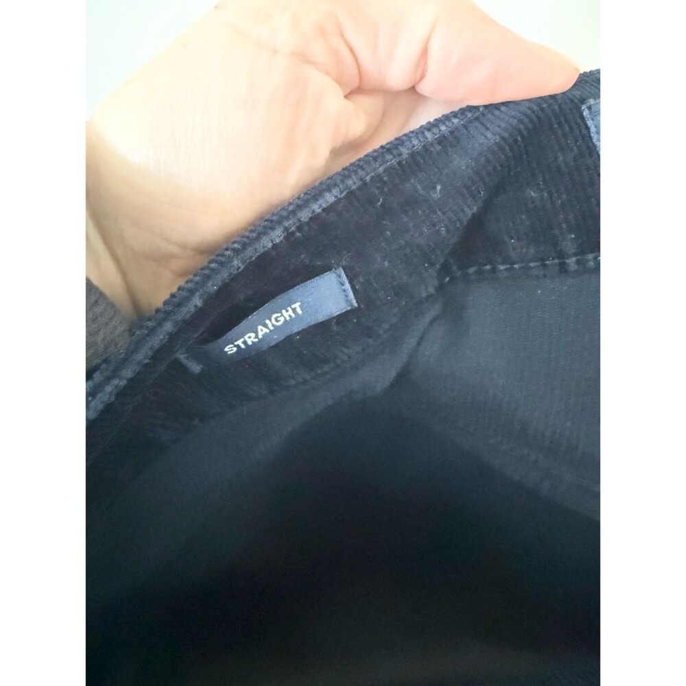 Talbots Simply Flattering Collection Navy Corduroy Pants Size 4 - Picture 5 of 6
